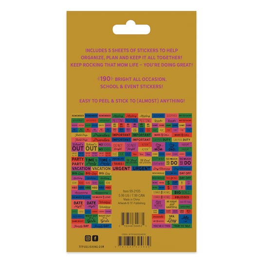 TF Publishing Mom Life Planning Stickers